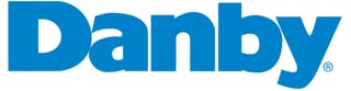 Danby company logo in blue with registered trademark symbol