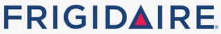 Frigidaire logo with blue text and red triangle symbol